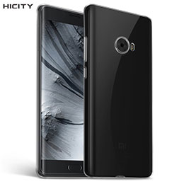 Housse Ultra Fine TPU Souple Transparente T06 pour Xiaomi Mi Note 2 Gris