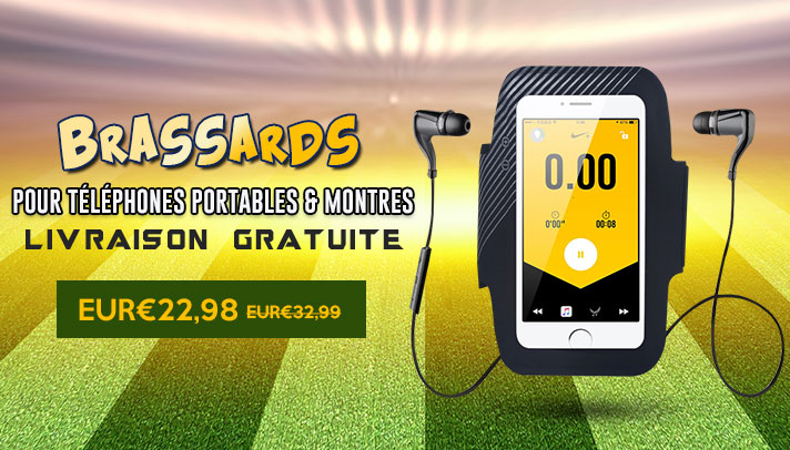 Brassard Sport Housse Universel B27 Noir