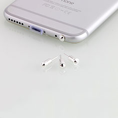 Bouchon Anti-poussiere Jack 3.5mm Android Apple Universel D05 pour Apple iPad Air Argent