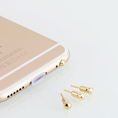 Bouchon Anti-poussiere Jack 3.5mm Android Apple Universel D05 pour Huawei Ascend P7 Or