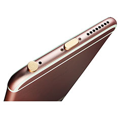 Bouchon Anti-poussiere Lightning USB Jack J02 pour Apple iPhone 14 Plus Or