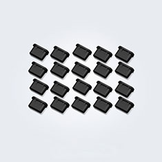 Bouchon Anti-poussiere USB-C Jack Type-C Universel 20PCS pour Wiko Slide Noir