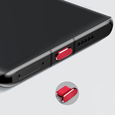 Bouchon Anti-poussiere USB-C Jack Type-C Universel H08 pour Microsoft Lumia 650 Or Rose