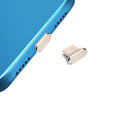 Bouchon Anti-poussiere USB-C Jack Type-C Universel H14 pour Apple iPhone 15 Or