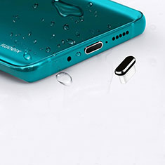Bouchon Anti-poussiere USB-C Jack Type-C Universel H16 pour Huawei Y5 2018 Noir