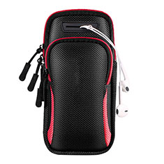 Brassard Sport Housse Universel A01 Rouge et Noir