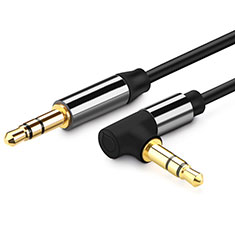Cable Auxiliaire Audio Stereo Jack 3.5mm Male vers Male A10 pour Apple MacBook Air 11 Noir