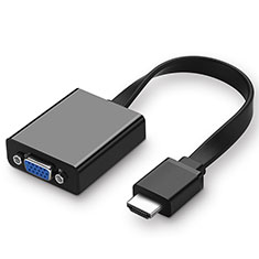 Cable HDMI Male vers VGA H01 pour Apple MacBook Air 13 2020 Noir