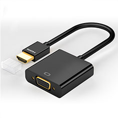 Cable HDMI Male vers VGA H02 pour Apple MacBook Air 13 2020 Noir
