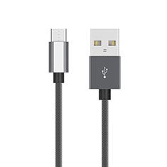 Cable Micro USB Android Universel A19 pour Xiaomi Mi 9 Pro Gris