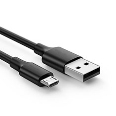 Cable Micro USB Android Universel A20 pour Huawei Y8p Noir