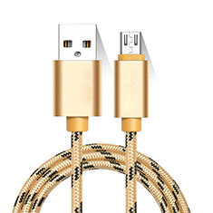Cable Micro USB Android Universel M01 Or