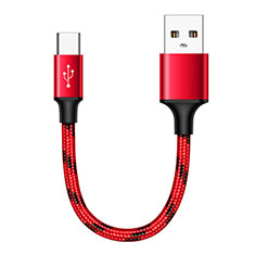 Cable Type-C Android Universel 25cm S04 Rouge