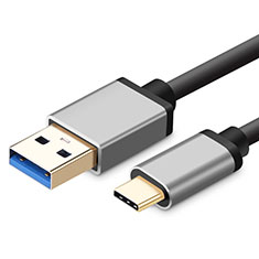 Cable Type-C Android Universel T02 pour Oneplus 7 Noir