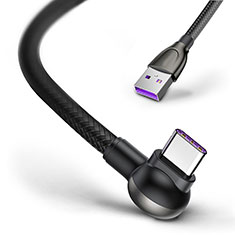 Cable Type-C Android Universel T14 pour Samsung Galaxy S21 Ultra 5G Noir