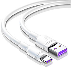 Cable Type-C Android Universel T15 pour Apple iPhone 15 Blanc