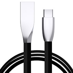 Cable Type-C Android Universel T23 pour Apple iPhone 15 Noir