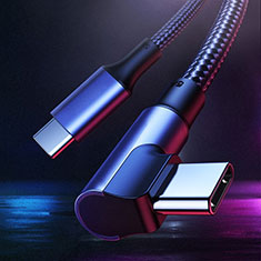 Cable Type-C USB-C vers Type-C USB-C 100W H02 pour Huawei MateBook D14 2020 Noir