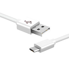 Cable USB 2.0 Android Universel A02 pour Oppo A52 Blanc