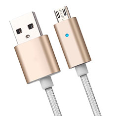 Cable USB 2.0 Android Universel A08 pour Xiaomi Mi 9 Pro Or