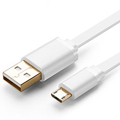 Cable USB 2.0 Android Universel A09 pour Oppo A17 Blanc