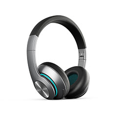 Casque Ecouteur Sport Bluetooth Stereo Intra-auriculaire Sans fil Oreillette H70 Gris