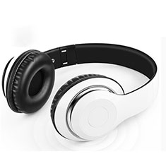 Casque Sport Bluetooth Stereo Ecouteur Intra-auriculaire Sans fil Oreillette H69 pour Samsung Galaxy A9 2016 A9000 Blanc