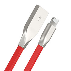 Chargeur Cable Data Synchro Cable C05 pour Apple iPhone 12 Rouge