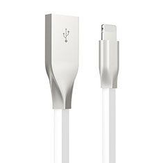 Chargeur Cable Data Synchro Cable C05 pour Apple iPhone 14 Plus Blanc