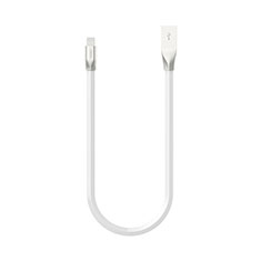 Chargeur Cable Data Synchro Cable C06 pour Apple iPhone 14 Plus Blanc