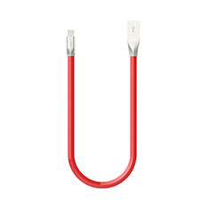 Chargeur Cable Data Synchro Cable C06 pour Apple iPhone 14 Plus Rouge
