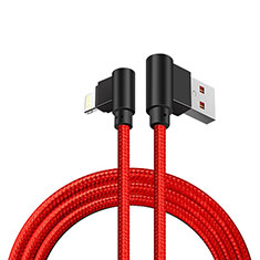Chargeur Cable Data Synchro Cable D15 pour Apple iPad Pro 12.9 Rouge
