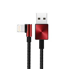 Chargeur Cable Data Synchro Cable D19 pour Apple iPhone 11 Pro Max Rouge