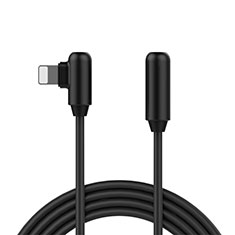 Chargeur Cable Data Synchro Cable D22 pour Apple iPhone 13 Pro Noir