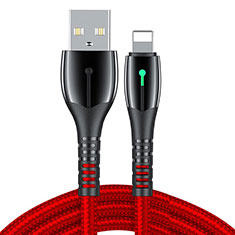 Chargeur Cable Data Synchro Cable D23 pour Apple iPad Air 3 Rouge