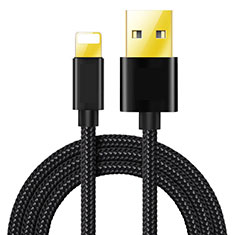 Chargeur Cable Data Synchro Cable L02 pour Apple iPhone 14 Pro Max Noir