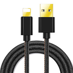 Chargeur Cable Data Synchro Cable L04 pour Apple iPhone 14 Noir