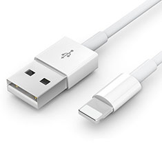 Chargeur Cable Data Synchro Cable L09 pour Apple iPhone 14 Plus Blanc
