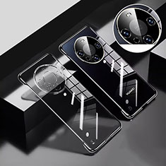 Coque Antichocs Rigide Sans Cadre Transparente Crystal Etui Housse H01 pour Huawei Mate 60 Noir