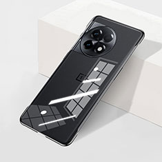 Coque Antichocs Rigide Sans Cadre Transparente Crystal Etui Housse H01 pour OnePlus 11R 5G Noir