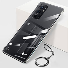 Coque Antichocs Rigide Sans Cadre Transparente Crystal Etui Housse H01 pour OnePlus 9RT 5G Noir