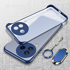 Coque Antichocs Rigide Sans Cadre Transparente Crystal Etui Housse H01 pour Xiaomi Civi 3 5G Bleu