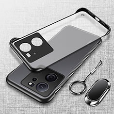 Coque Antichocs Rigide Sans Cadre Transparente Crystal Etui Housse H01 pour Xiaomi Mi 13T 5G Noir