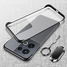 Coque Antichocs Rigide Sans Cadre Transparente Crystal Etui Housse H01 pour Xiaomi Redmi Note 13 5G Noir