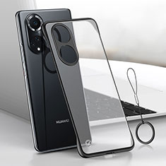 Coque Antichocs Rigide Sans Cadre Transparente Crystal Etui Housse H02 pour Huawei Honor 50 Pro 5G Noir
