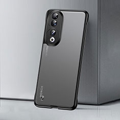 Coque Antichocs Rigide Sans Cadre Transparente Crystal Etui Housse H02 pour Huawei Honor 90 5G Noir