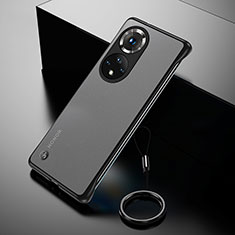 Coque Antichocs Rigide Sans Cadre Transparente Crystal Etui Housse H03 pour Huawei Honor 50 Pro 5G Noir
