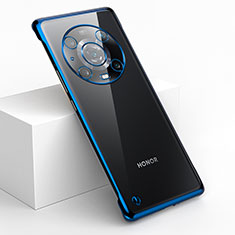 Coque Antichocs Rigide Sans Cadre Transparente Crystal Etui Housse H03 pour Huawei Honor Magic4 Pro 5G Bleu