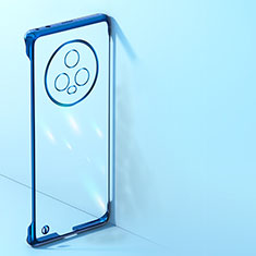Coque Antichocs Rigide Sans Cadre Transparente Crystal Etui Housse H03 pour Huawei Honor Magic5 5G Bleu