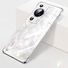Coque Antichocs Rigide Sans Cadre Transparente Crystal Etui Housse H03 pour Huawei P60 Argent
